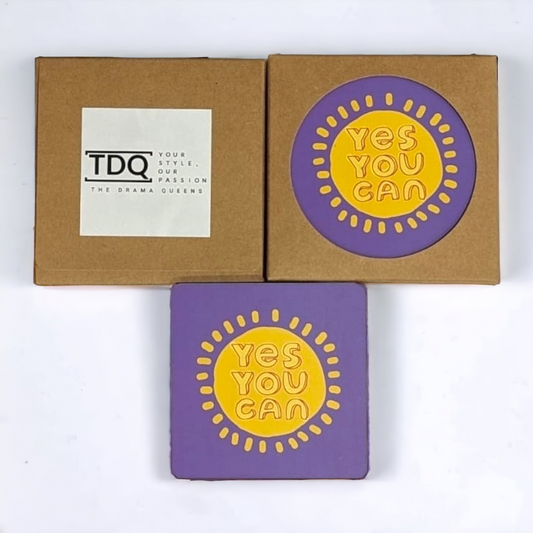 Square Coasters - 2pc Set