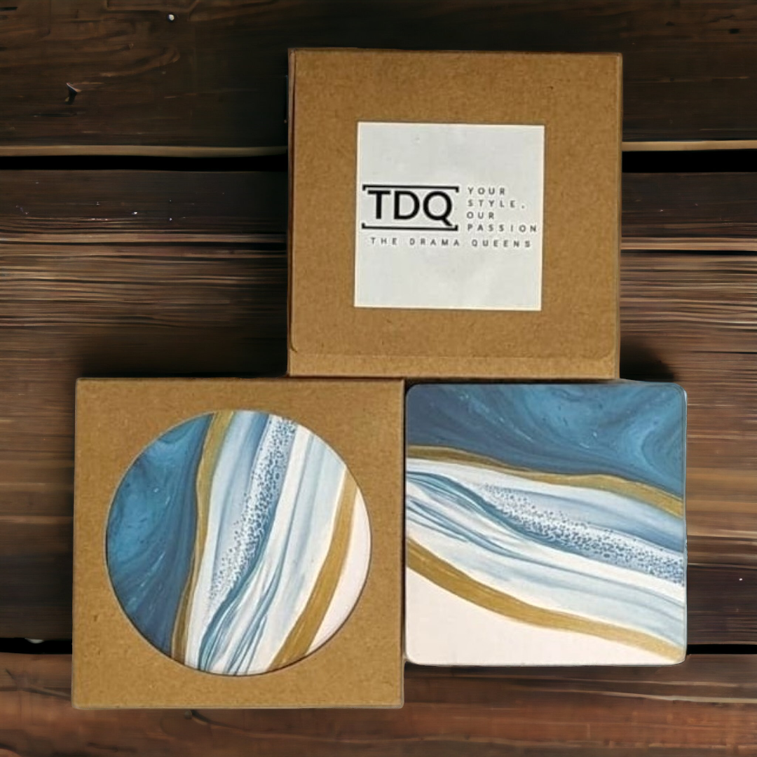 Square Coasters - 2pc Set