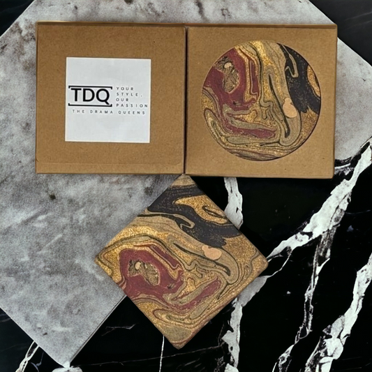 Square Coasters - 2pc Set