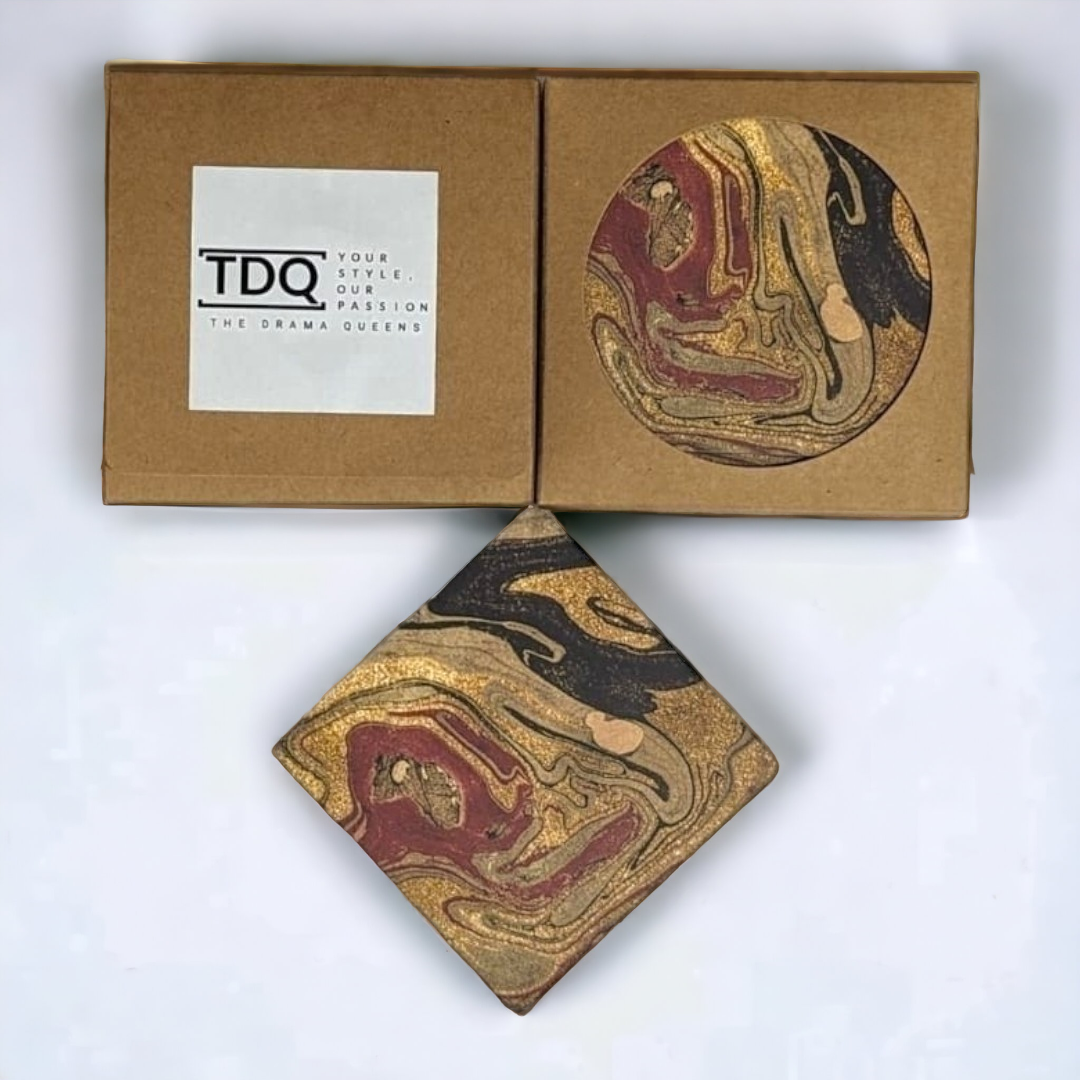 Square Coasters - 2pc Set