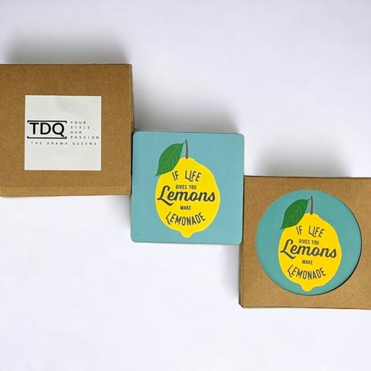 Square Coasters - 2pc Set