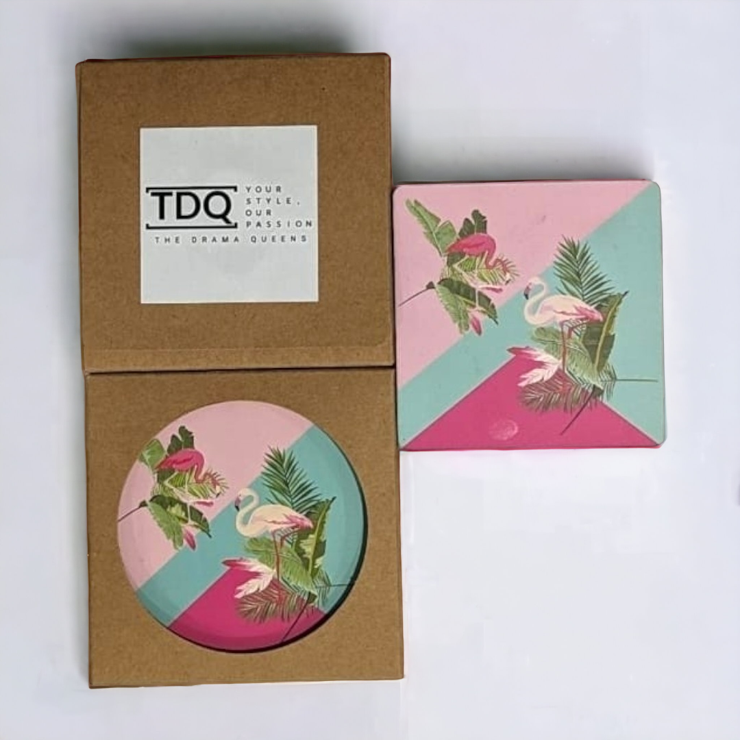 Square Coasters - 2pc Set
