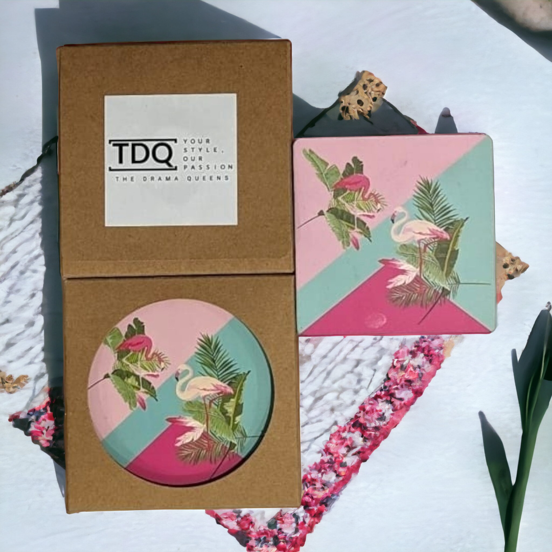 Square Coasters - 2pc Set