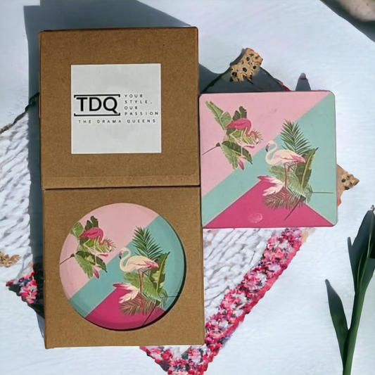 Square Coasters - 2pc Set
