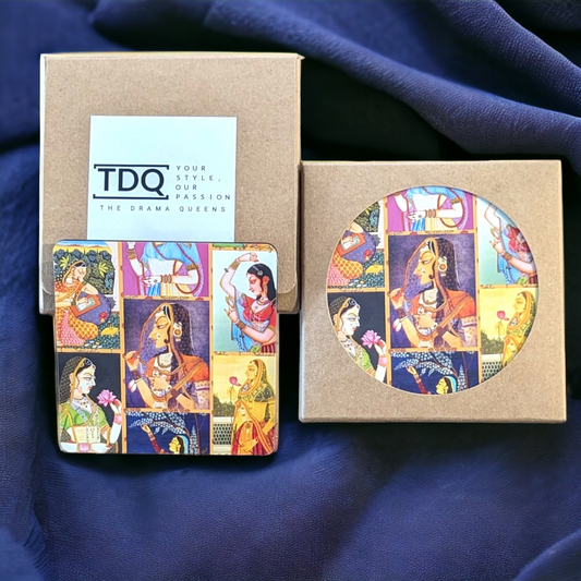 Square Coasters - 2pc Set