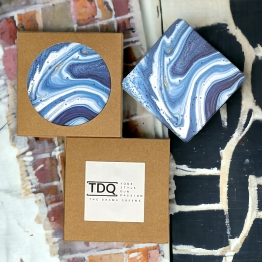 Square Coasters - 2pc Set