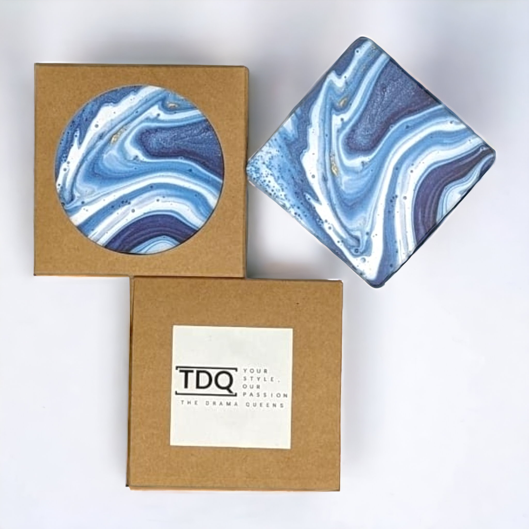 Square Coasters - 2pc Set