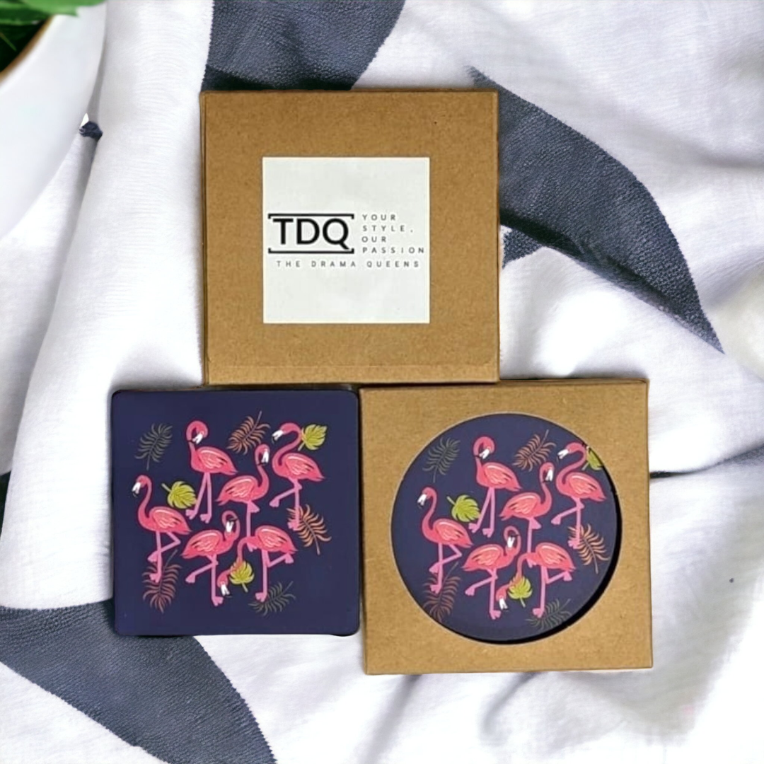 Square Coasters - 2pc Set