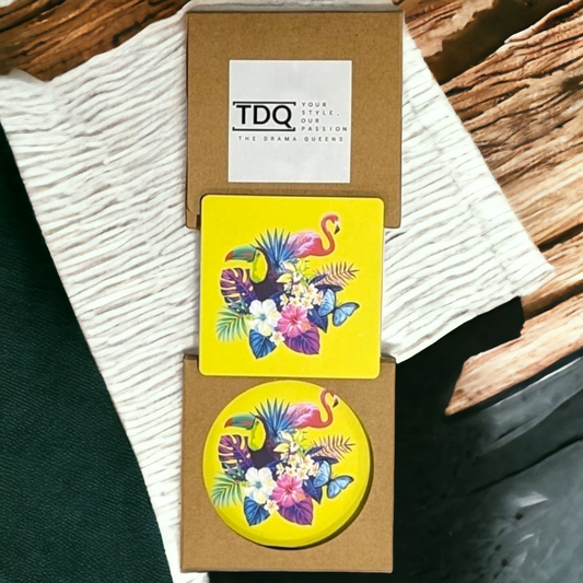 Square Coasters - 2pc Set