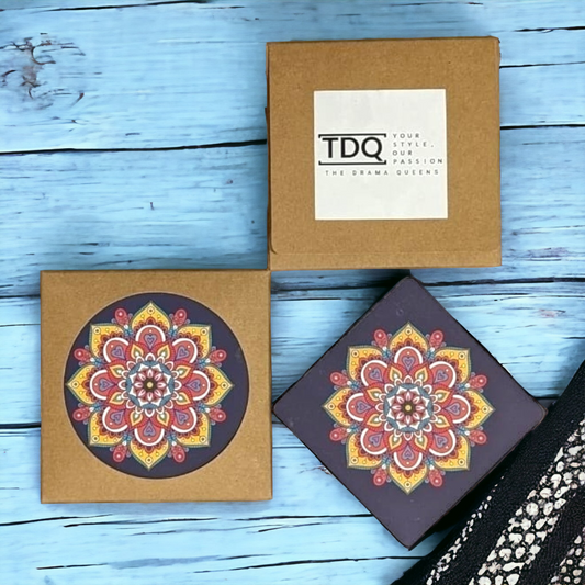 Square Coasters - 2pc Set