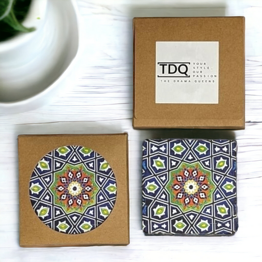 Square Coasters - 2pc Set