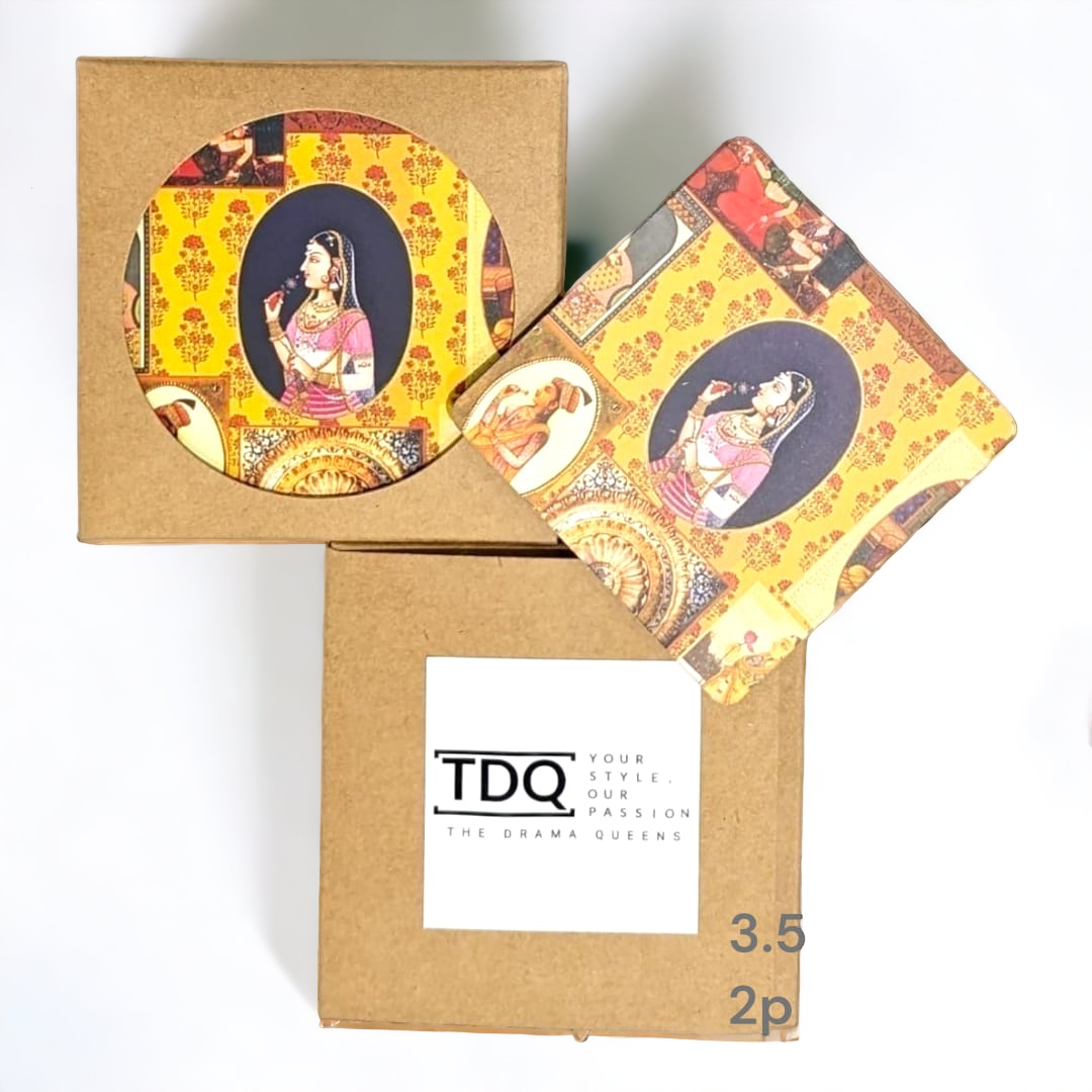 Square Coasters - 2pc Set