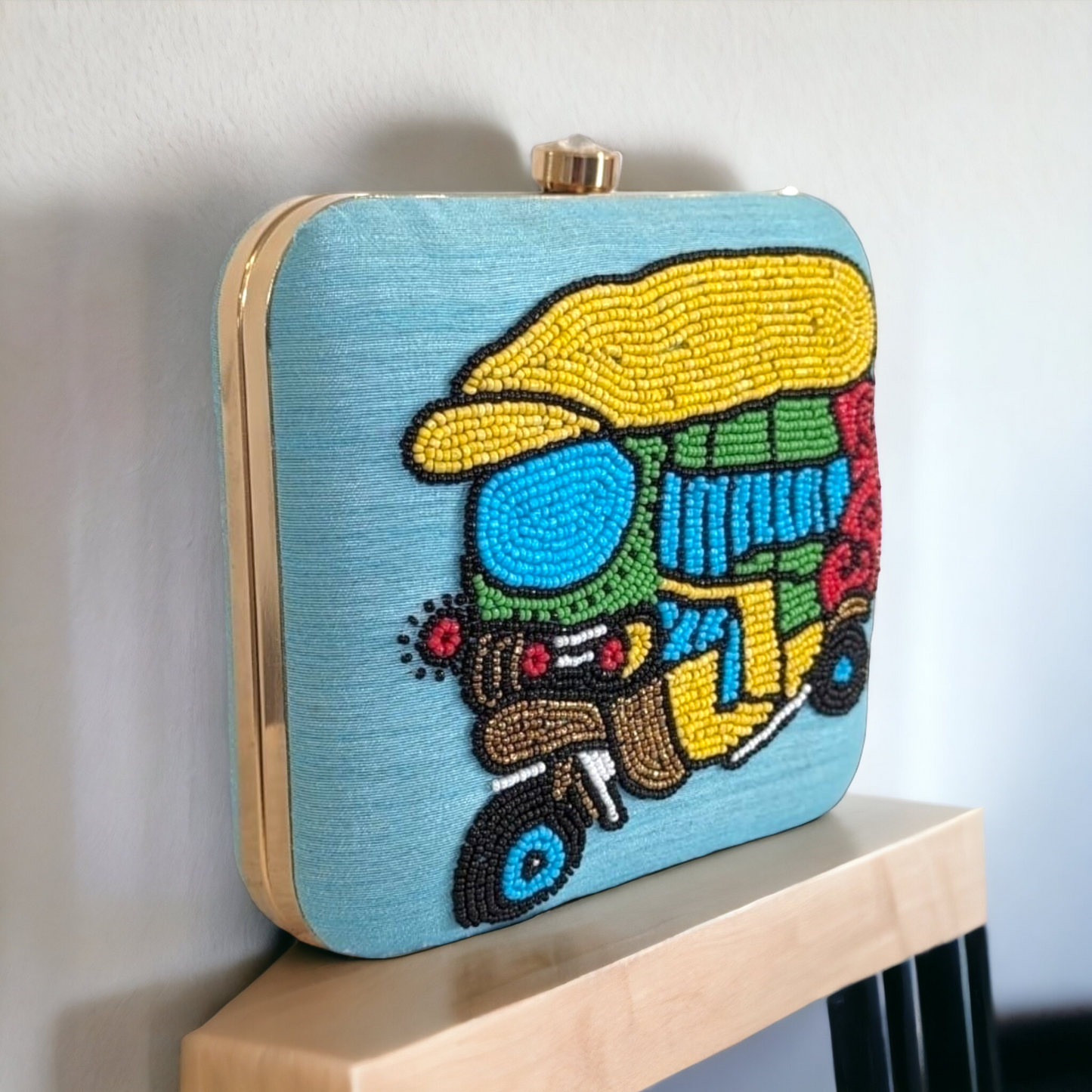 Clutch - Pop-up Embroidery TukTuk