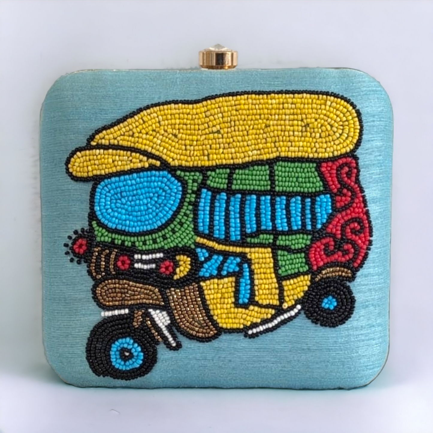 Clutch - Pop-up Embroidery TukTuk