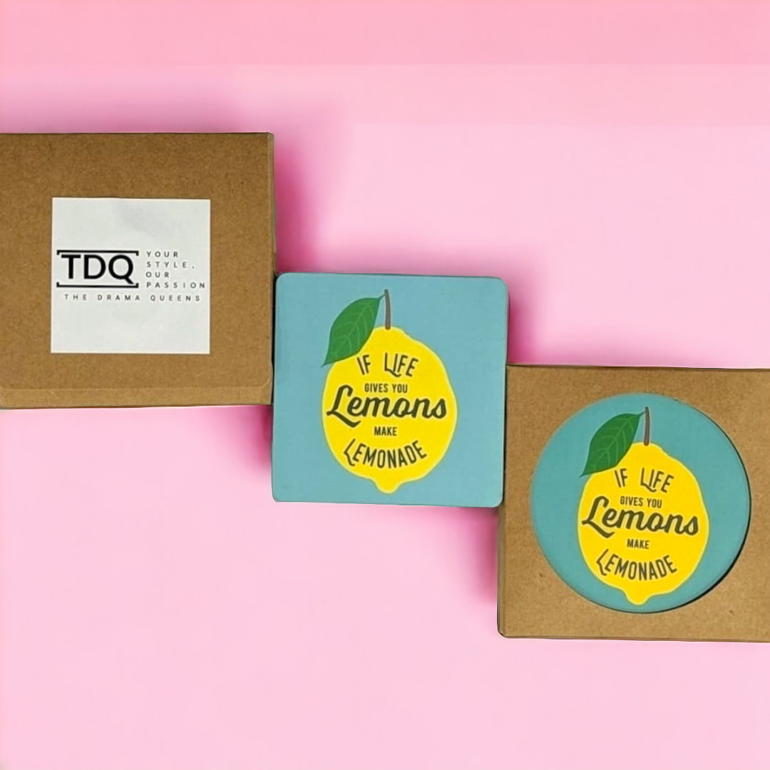 Square Coasters - 2pc Set