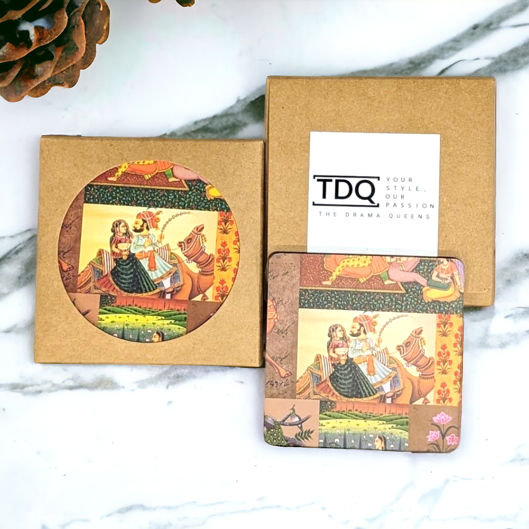 Square Coasters - 2pc Set