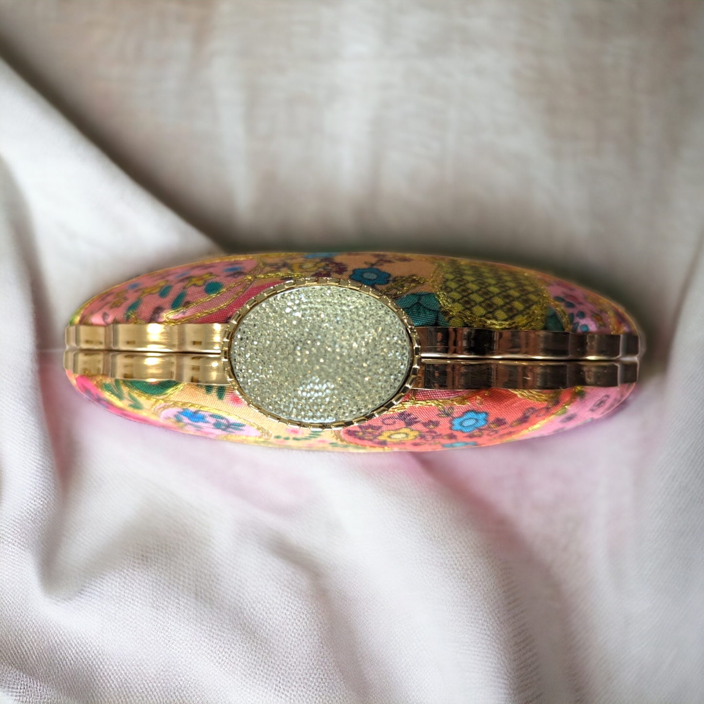 Shell clutch - Pink blush
