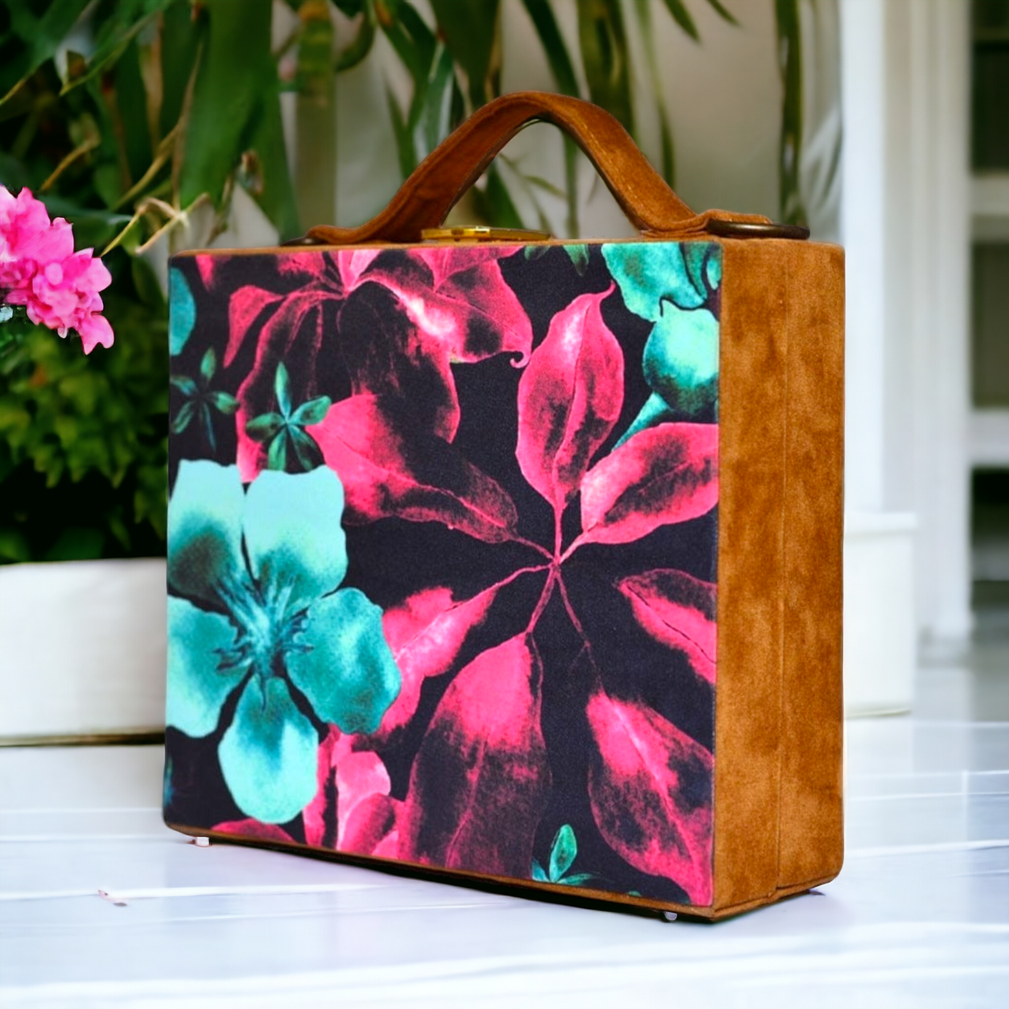Clutch - Briefcase Floral
