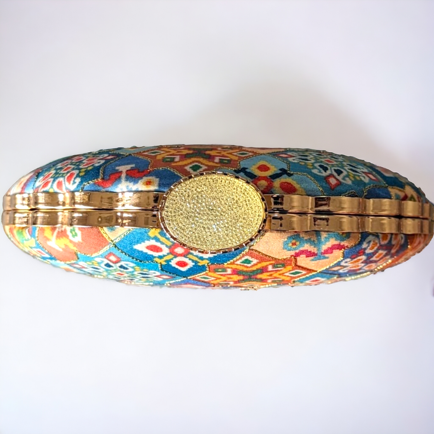 Shell clutch- Ocean blue