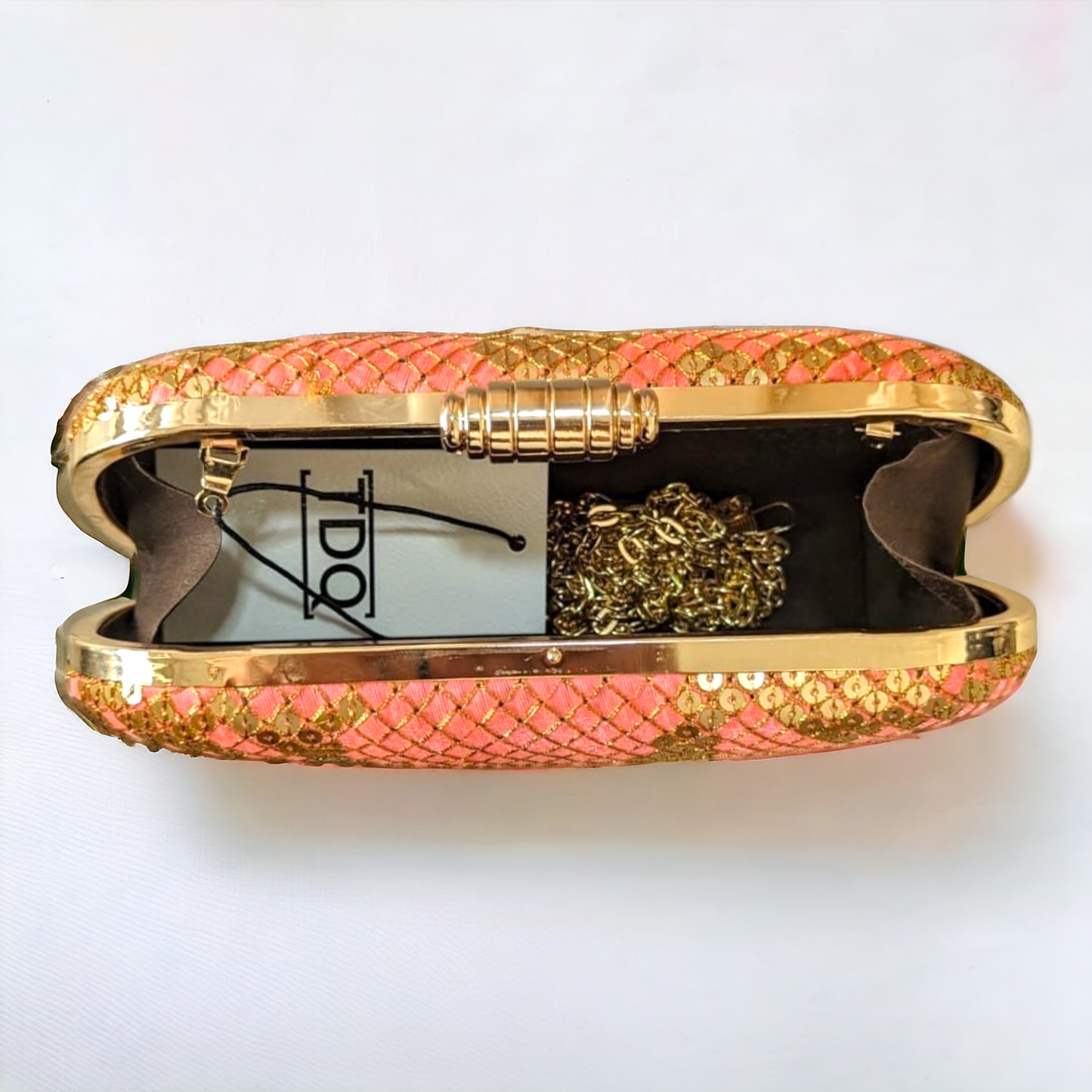 Clutch - Peach capsule