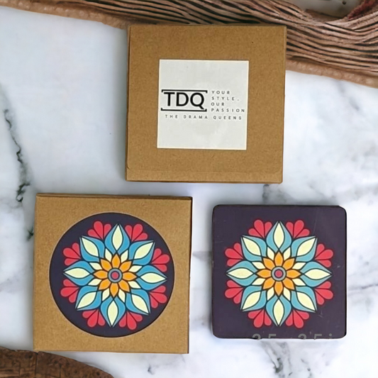 Square Coasters - 2pc Set