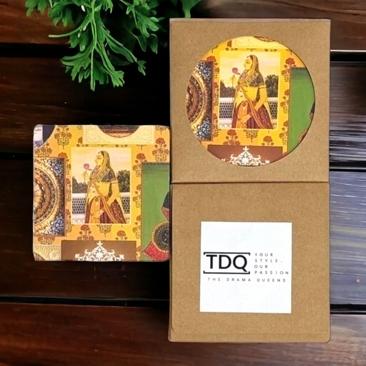 Square Coasters - 2pc Set