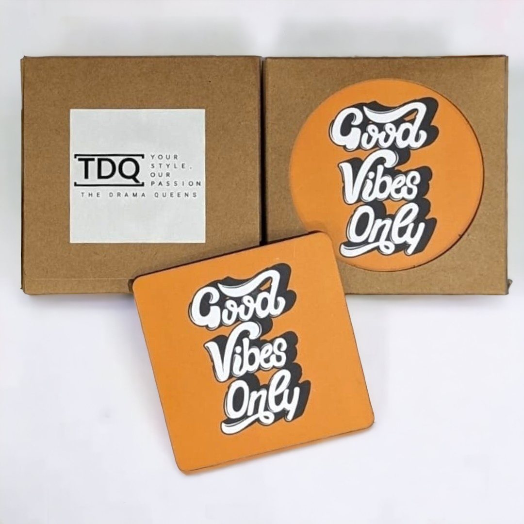 Square Coasters - 2pc Set