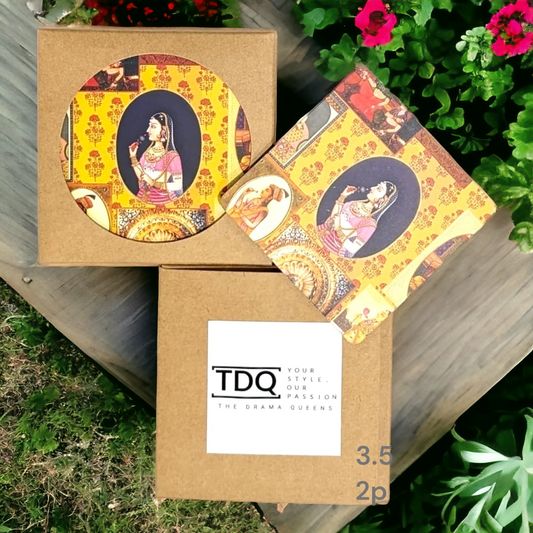 Square Coasters - 2pc Set